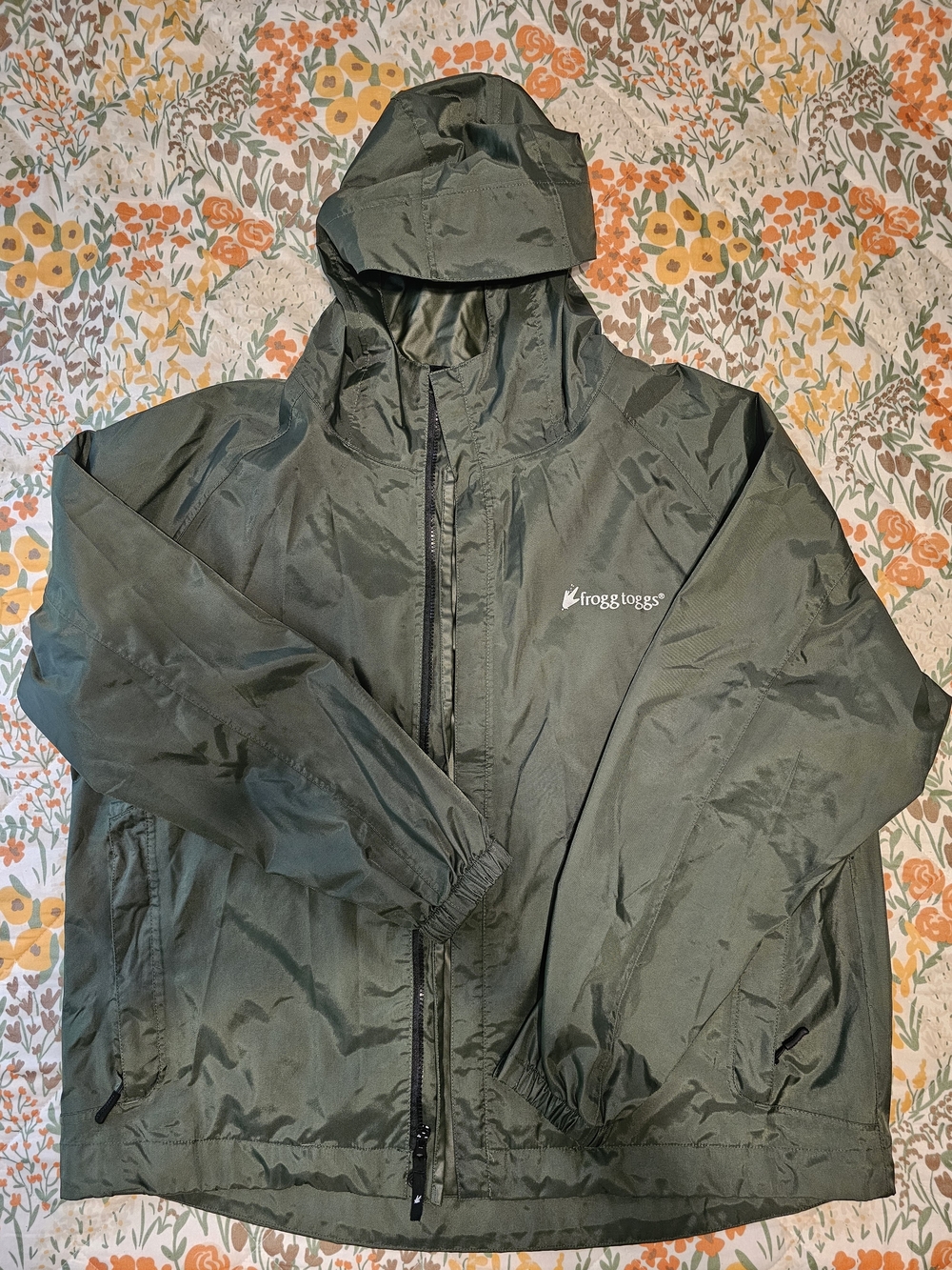 Men’s Frogg Toggs StormWatch Olive Green Waterproof Jacket